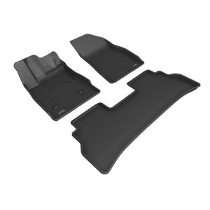 Chevrolet Trax Floor Mats - Full Set - 3D MAXpider - Kagu - Black - `24-`26 Chevrolet Trax Floor Mats - Full Set - 3D MAXpider - Kagu - Black - `24-`26